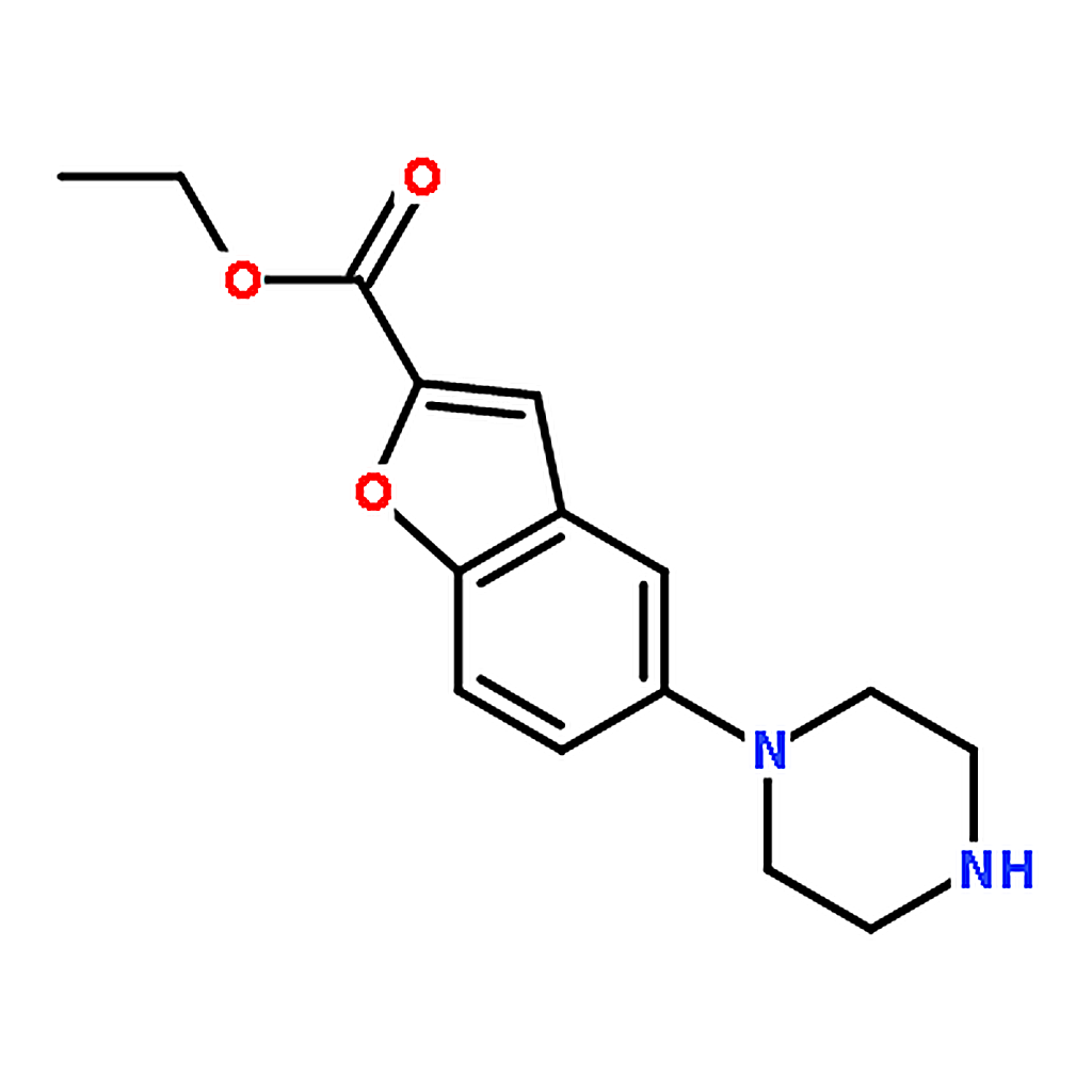 RHAWN ethyl 5-(piperazin-1-yl)benzofuran-2-carboxylate