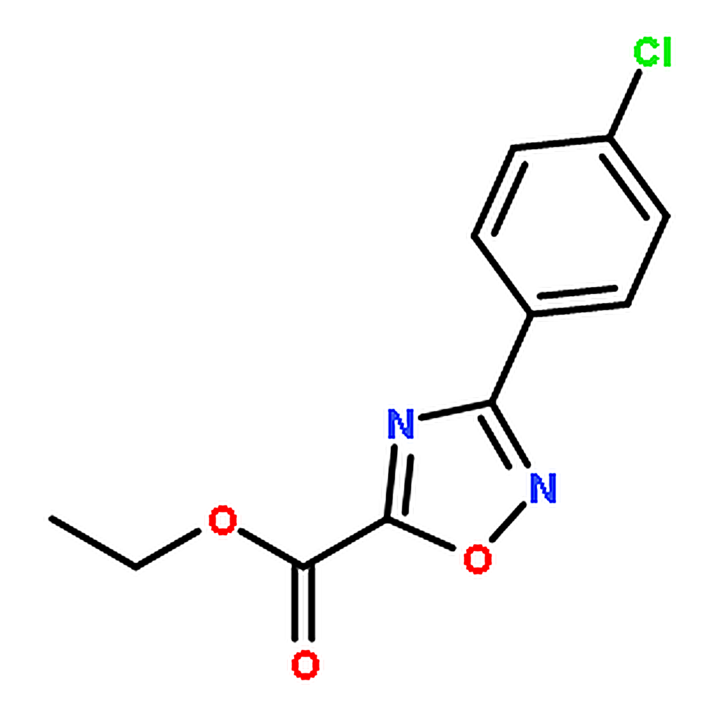 RHAWN Ethyl 3-(4-chlorophenyl)-1,2,4-oxadiazole-5-carboxylate