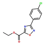 RHAWN Ethyl 3-(4-chlorophenyl)-1,2,4-oxadiazole-5-carboxylate
