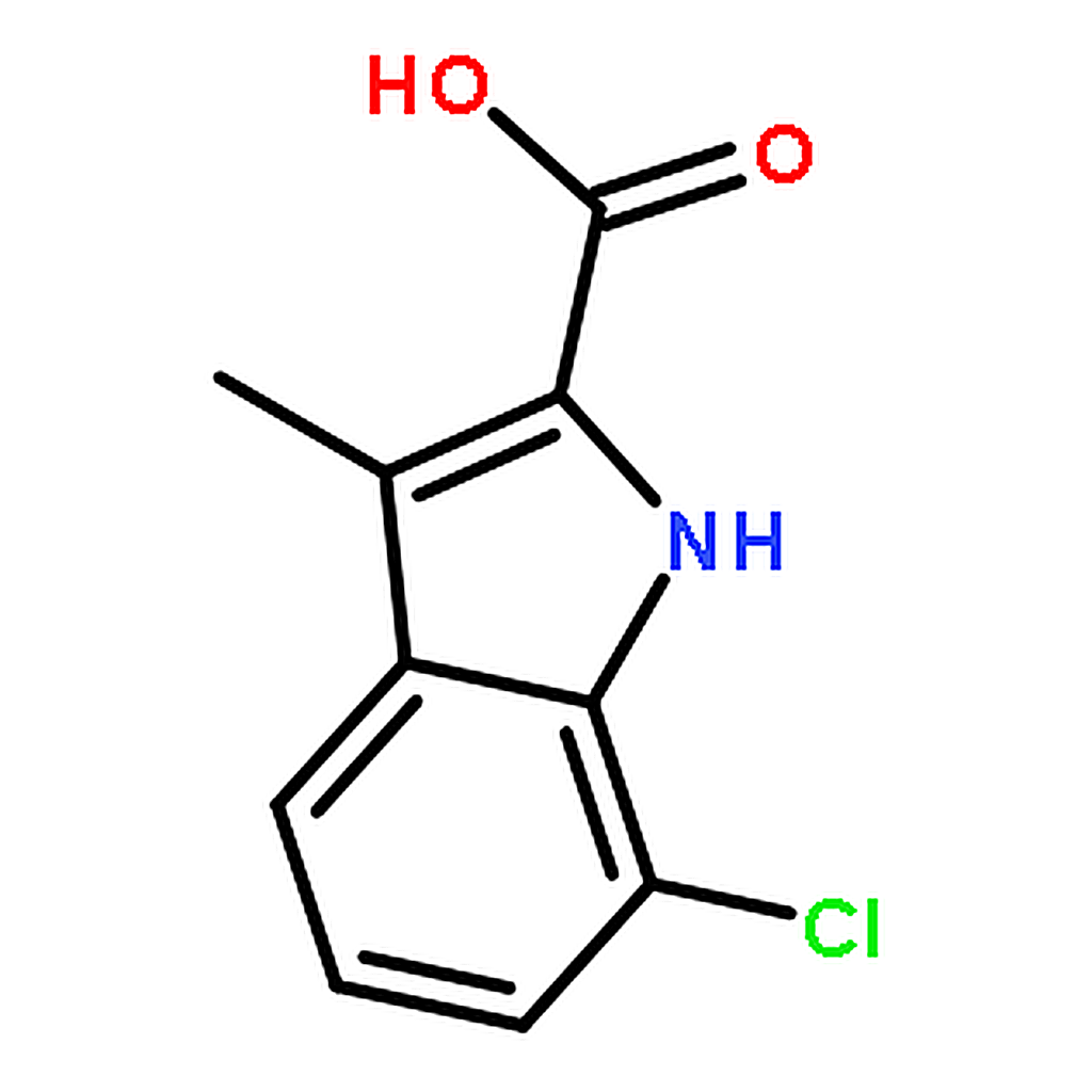 RHAWN 7-Chloro-3-methyl-1H-indole-2-carboxylic acid