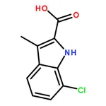 RHAWN 7-Chloro-3-methyl-1H-indole-2-carboxylic acid