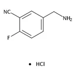 RHAWN 5-(Aminomethyl)-2-fluorobenzonitrile hydrochloride