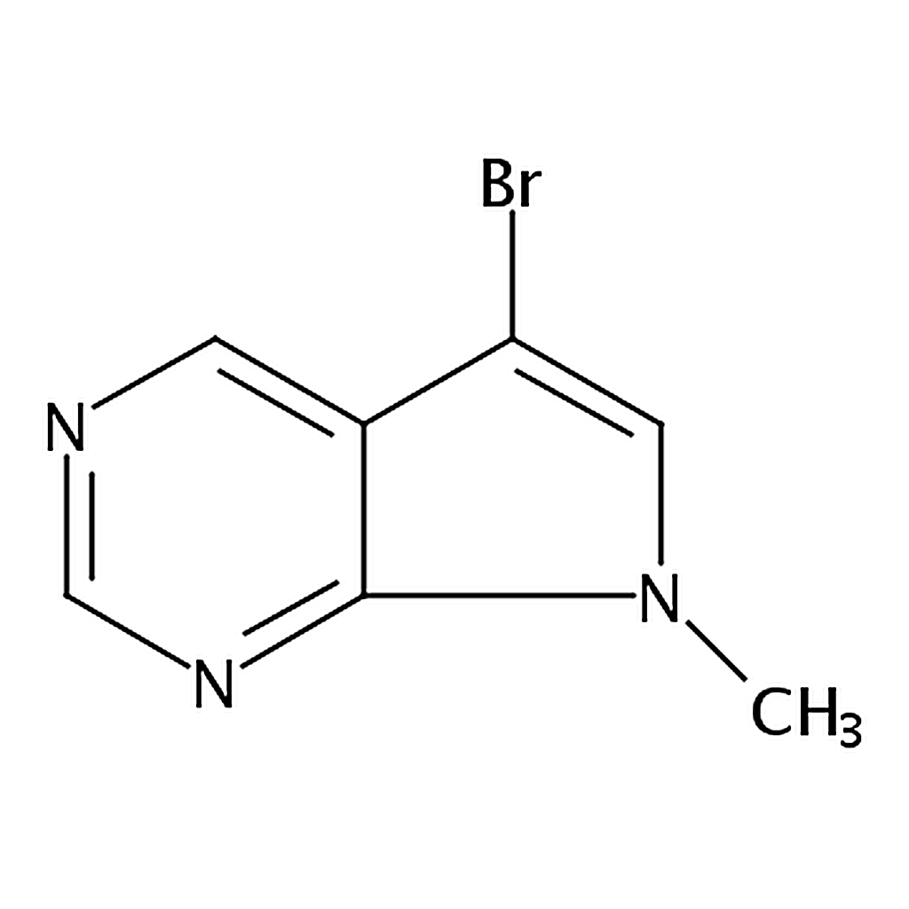 RHAWN 5-Bromo-7-methyl-7H-pyrrolo[2,3-d]pyrimidine
