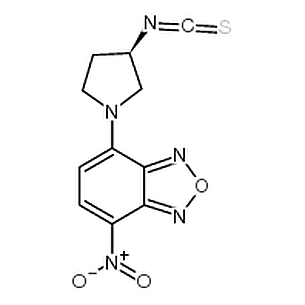 RHAWN (<i>R</i>)-(-)-NBD-Py-NCS [=(<i>R</i>)-(-)-4-(3-Isothiocyanatopyrrolidin-1-yl)-7-nitro-2,1,3