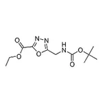 RHAWN Ethyl 5-(((tert-butoxycarbonyl)amino)methyl)-1,3,4-oxadiazole-2-carboxylate