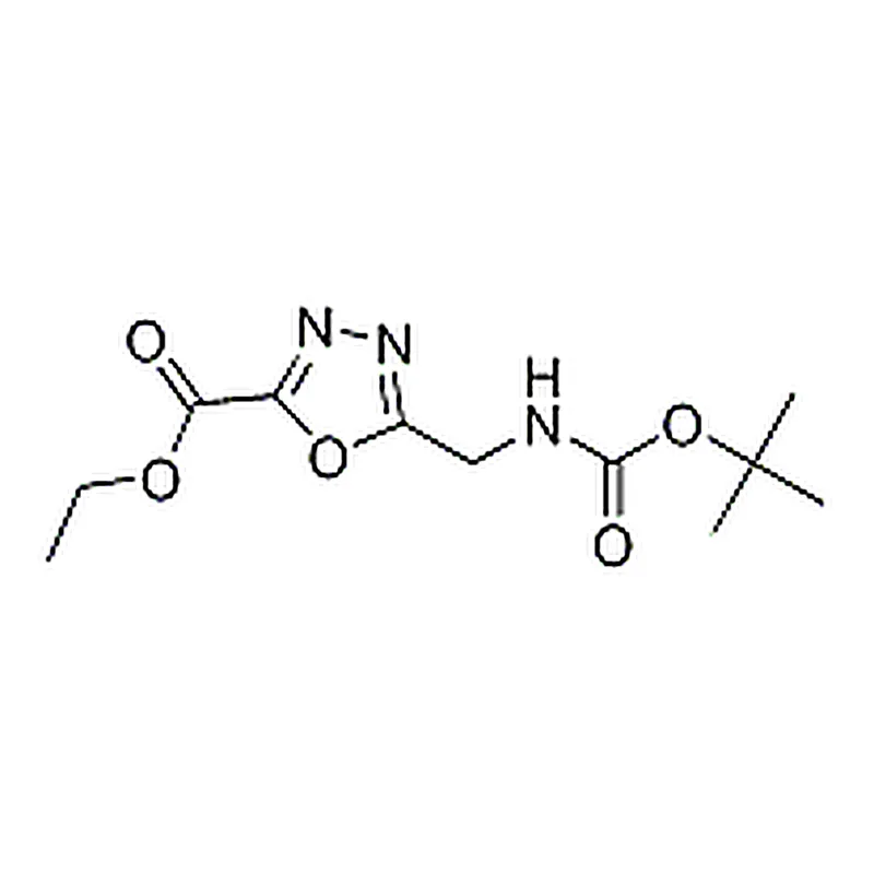 RHAWN Ethyl 5-(((tert-butoxycarbonyl)amino)methyl)-1,3,4-oxadiazole-2-carboxylate
