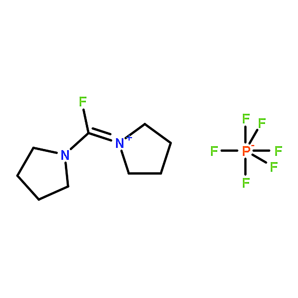 RHAWN Fluoro-N,N,N▽,N▽-bis(tetramethylene)formamidinium hexafluorophosphate