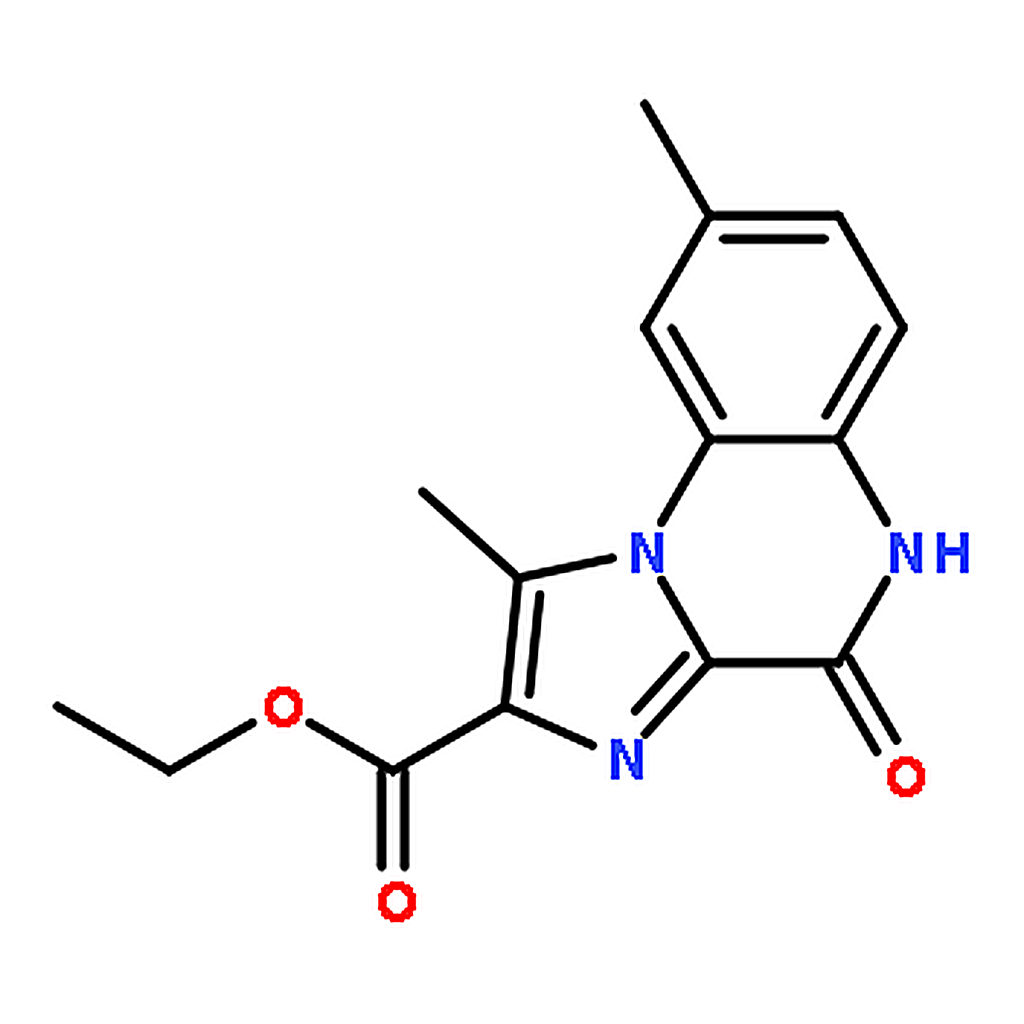 RHAWN Ethyl 1，8-Dimethyl-4-Oxo-4，5-Dihydroimidazo[1，2-A]Quinoxaline-2-Carboxylate