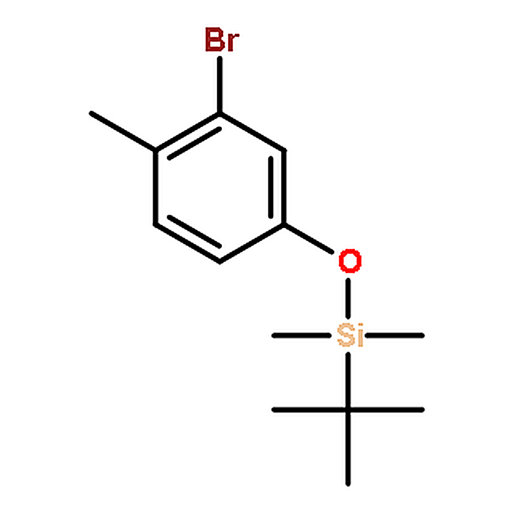 RHAWN (3-Bromo-4-methylphenoxy)(tert-butyl)dimethylsilane