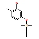 RHAWN (3-Bromo-4-methylphenoxy)(tert-butyl)dimethylsilane