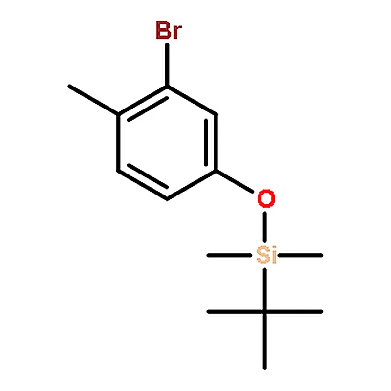 RHAWN (3-Bromo-4-methylphenoxy)(tert-butyl)dimethylsilane