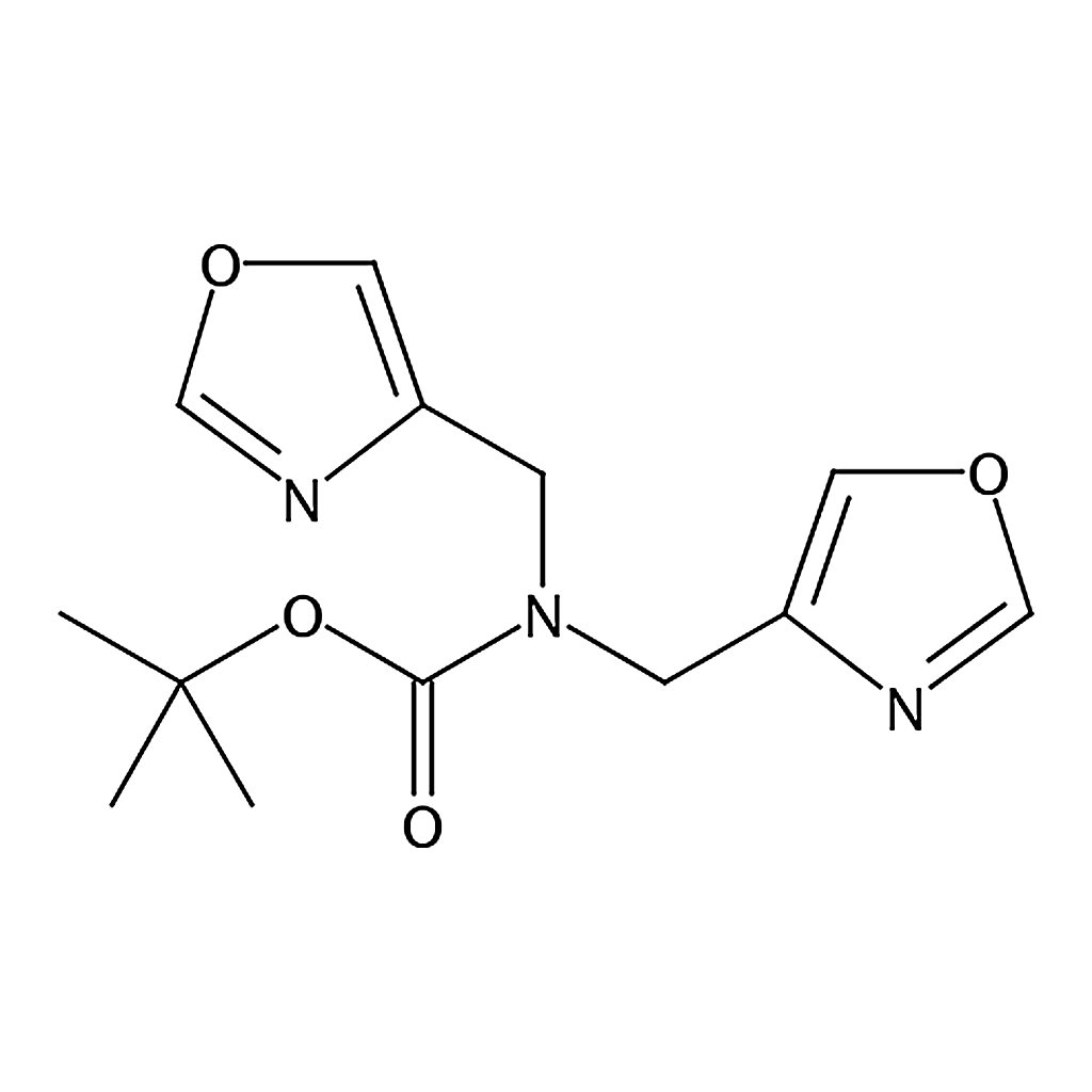 RHAWN tert-Butyl bis(oxazol-4-ylmethyl)carbamate