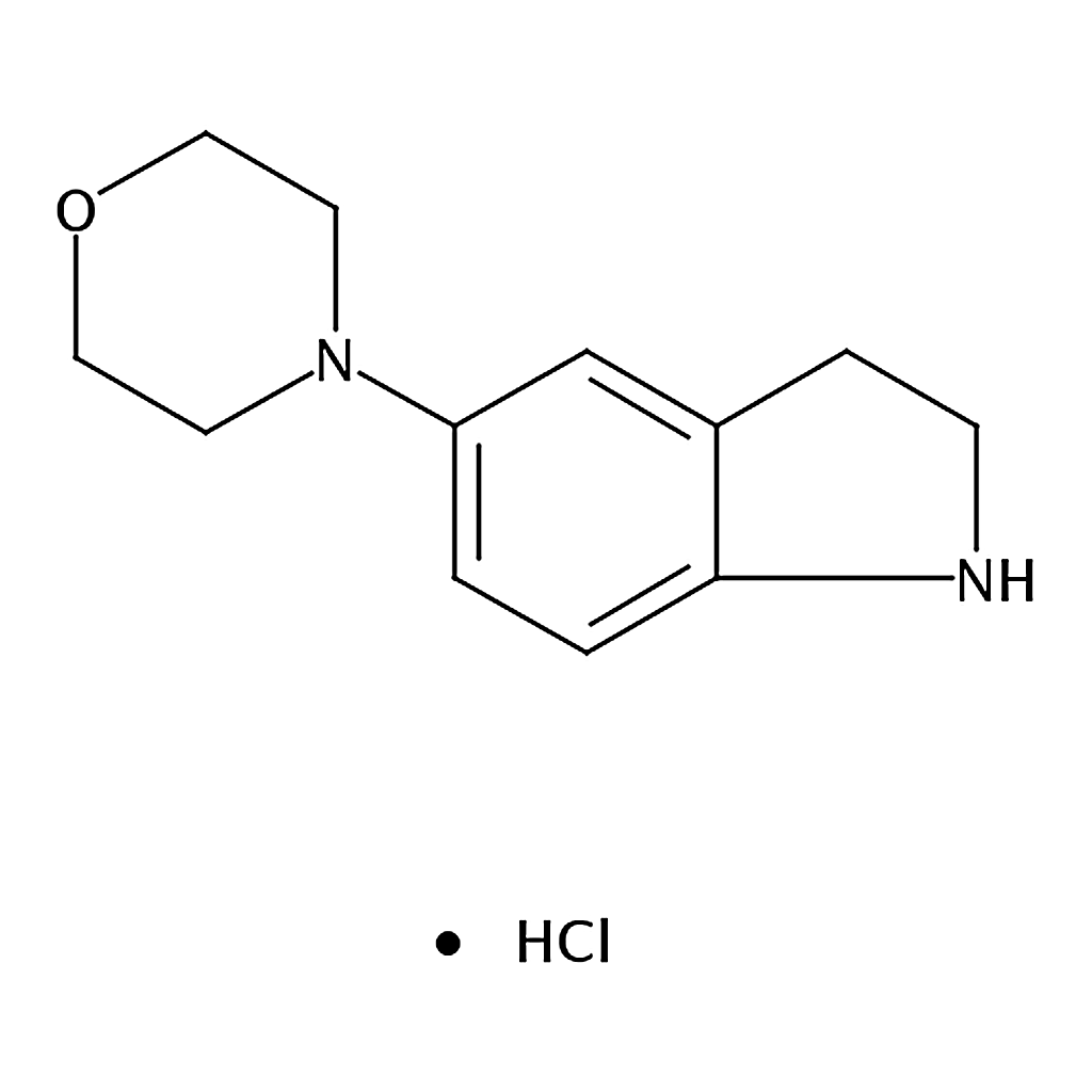 RHAWN 4-(Indolin-5-yl)morpholine hydrochloride