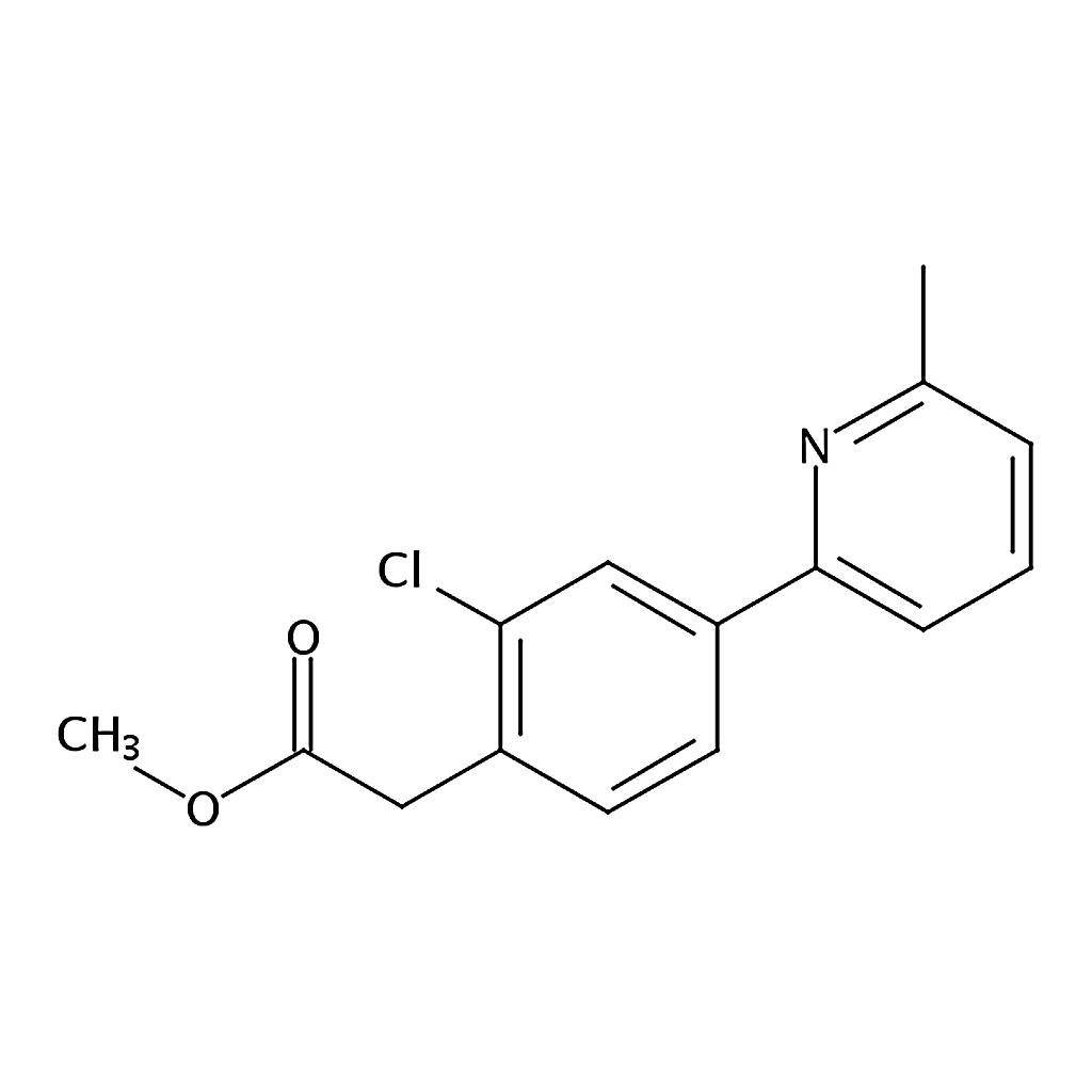 RHAWN methyl2-(2-chloro-4-(6-methylpyridin-2-yl)phenyl)acetate