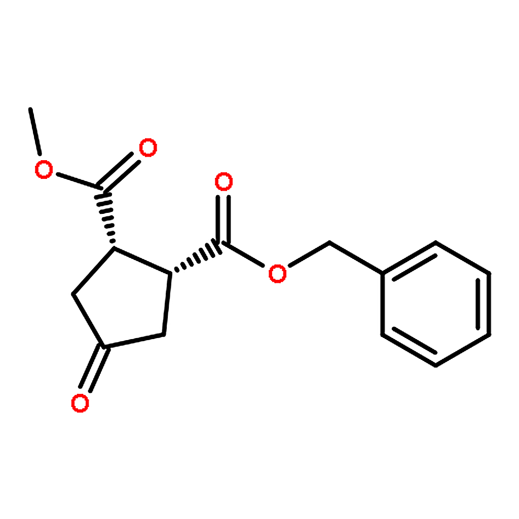 RHAWN cis-1-Benzyl 2-methyl 4-oxocyclopentane-1,2-dicarboxylate