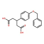 RHAWN 3-(4-Benzyloxyphenyl)pentanedioic acid