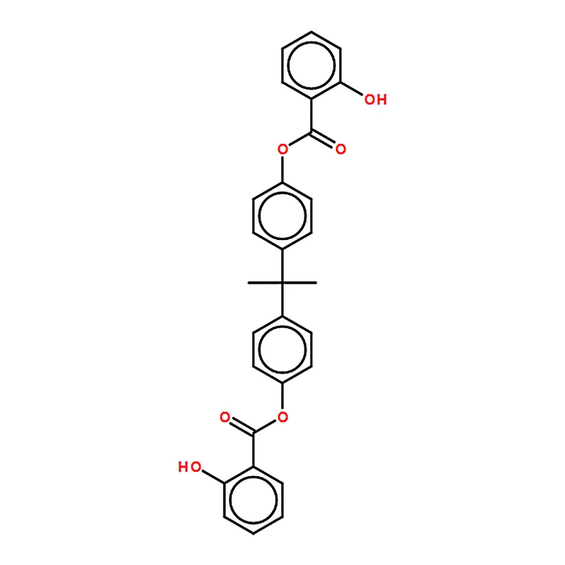 RHAWN Propane-2,2-diylbis(4,1-phenylene) bis(2-hydroxybenzoate)