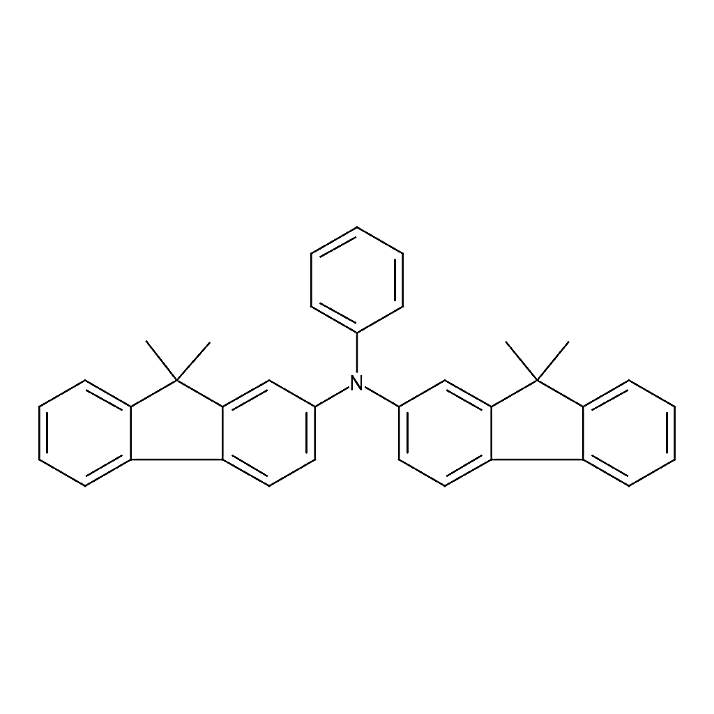 RHAWN <i>N</i>,<i>N</i>-Bis(9,9-dimethyl-9<i>H</i>-fluoren-2-yl)aniline