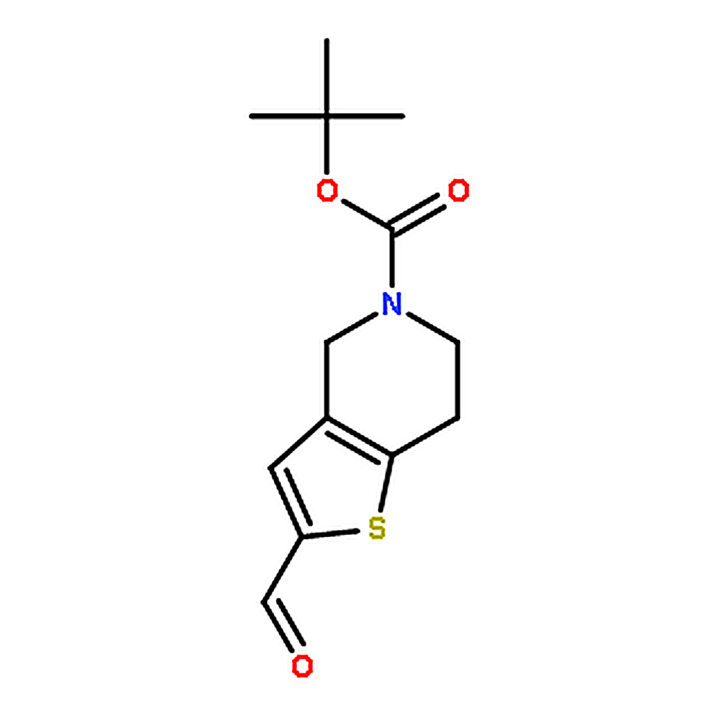 RHAWN tert-Butyl2-formyl-4h，5h，6h，7h-thieno[3，2-c]pyridine-5-carboxylate
