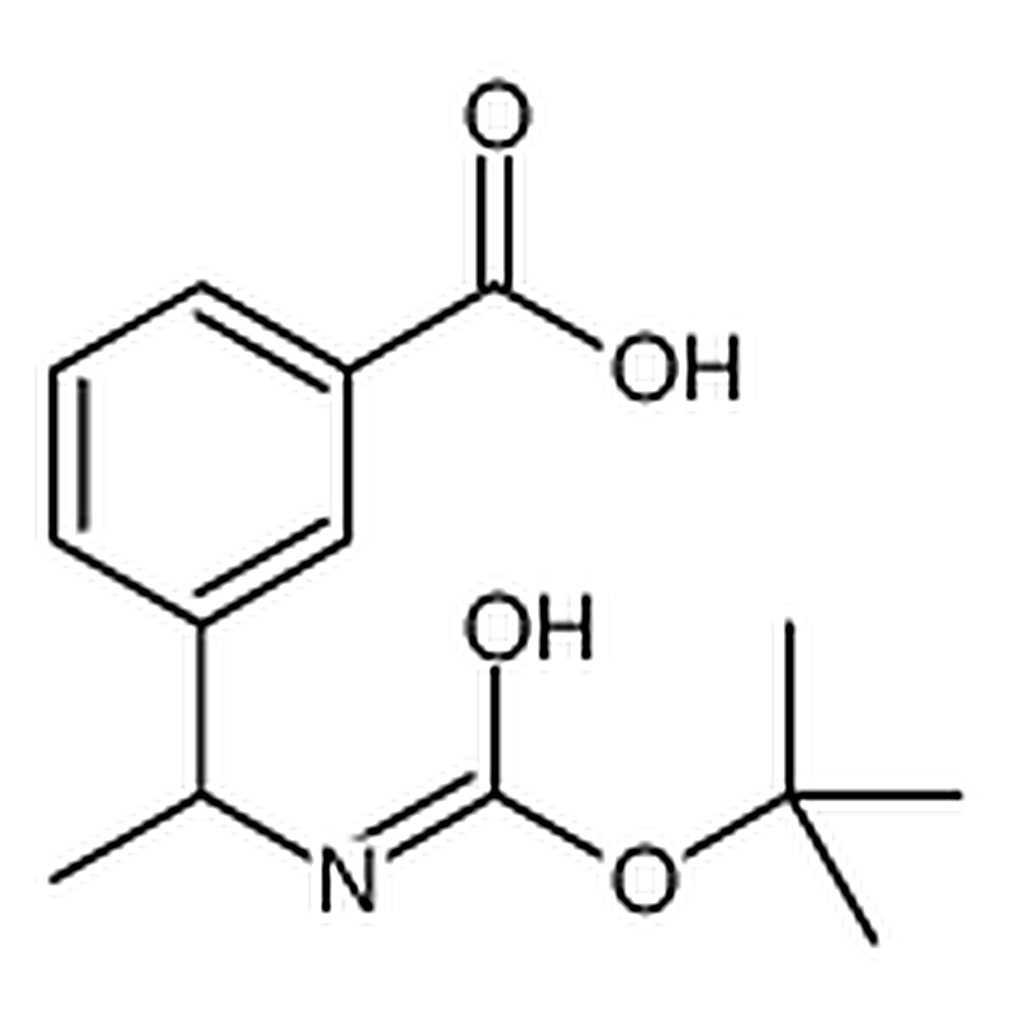 RHAWN 3-(1-((tert-Butoxycarbonyl)amino)ethyl)benzoic acid