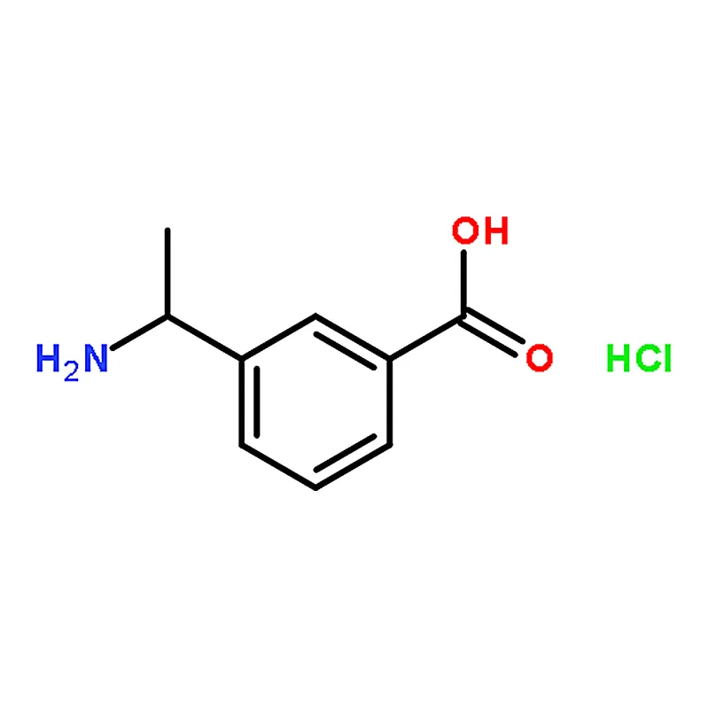 RHAWN 3-(1-Aminoethyl)benzoic acid hydrochloride
