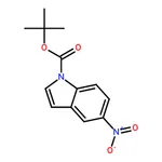 RHAWN tert-Butyl 5-nitro-1H-indole-1-carboxylate