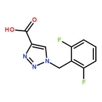 RHAWN 1-(2,6-Difluorobenzyl)-1H-1,2,3-triazole-4-carboxylic acid