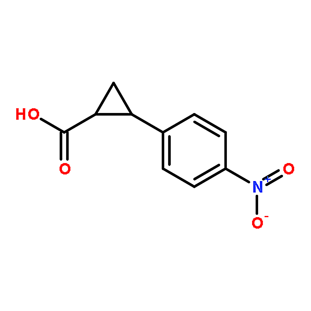 RHAWN trans-2-(4-Nitrophenyl)cyclopropanecarboxylic acid