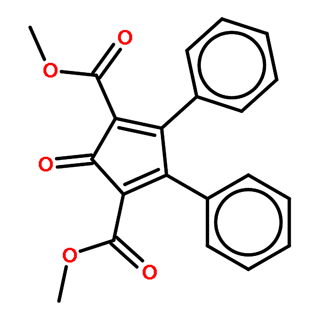 RHAWN 2,5-Bis(methoxycarbonyl)-3,4-diphenylcyclopentadienone