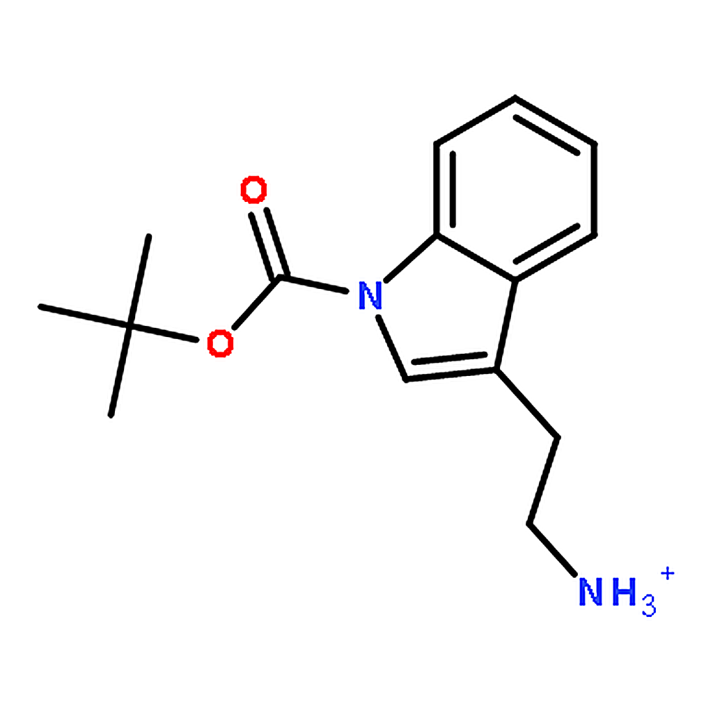 RHAWN tert-Butyl 3-(2-aminoethyl)-1H-indole-1-carboxylate