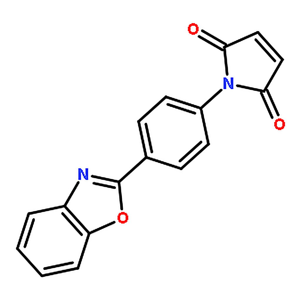 RHAWN 1-(4-(Benzo[d]oxazol-2-yl)phenyl)-1H-pyrrole-2，5-dione