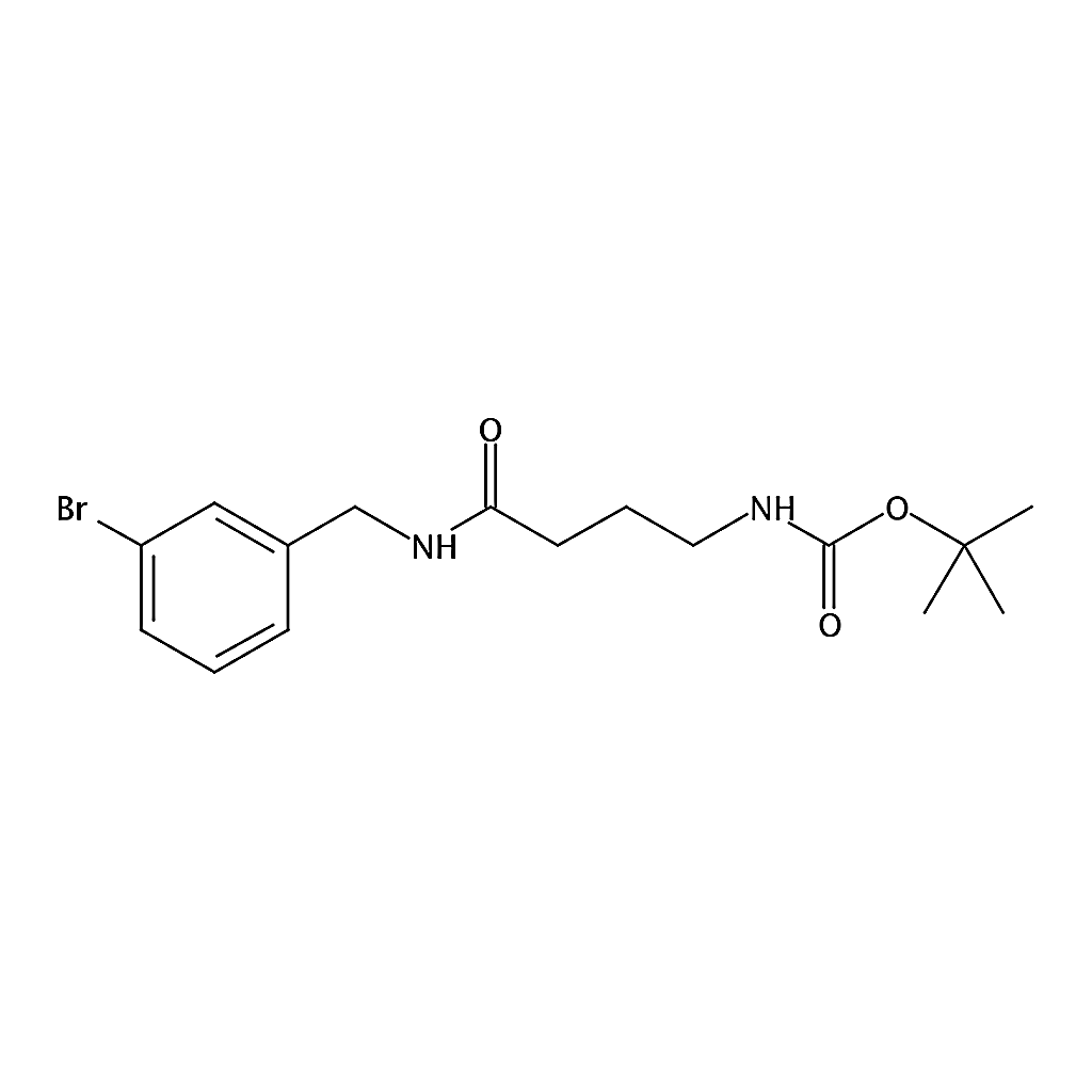 RHAWN tert-Butyl (4-((3-bromobenzyl)amino)-4-oxobutyl)carbamate