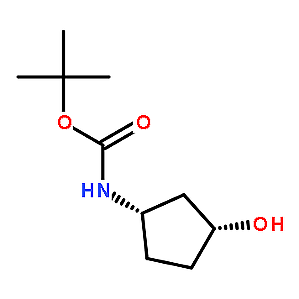 RHAWN tert-Butyl ((1S,3R)-3-hydroxycyclopentyl)carbamate