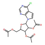 RHAWN 6-Chloro-7-deaza-9-(2▽,3▽,5▽-tri-O-acetyl--D-ribofuranoysyl)purine