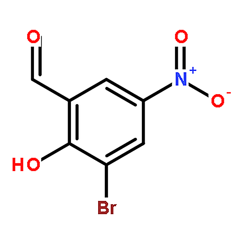 RHAWN 3-Bromo-5-nitrosalicylaldehyde