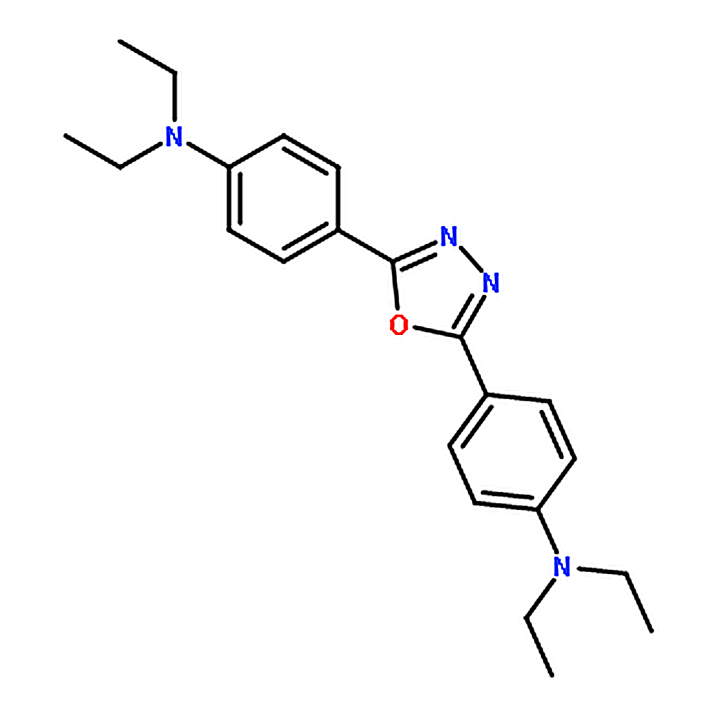 RHAWN 2,5-Bis(4-diethylaminophenyl)-1,3,4-oxadiazole
