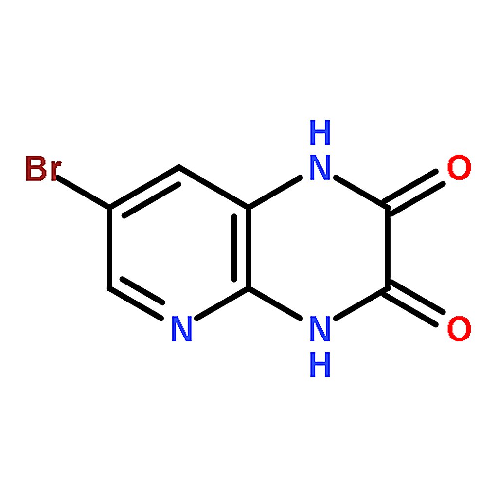 RHAWN 7-Bromopyrido[2,3-b]pyrazine-2,3(1H,4H)-dione