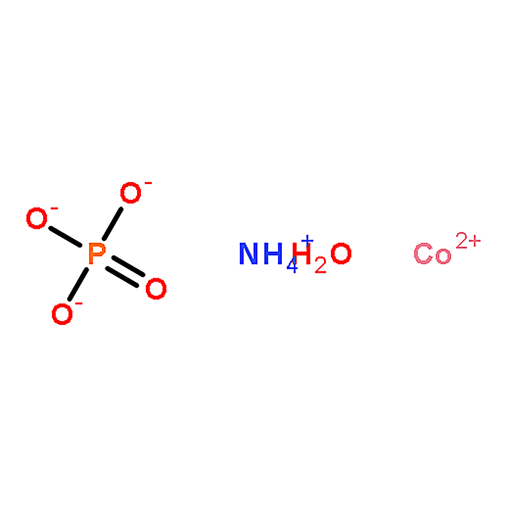 RHAWN Ammonium cobalt(?)phosphate monohydrate