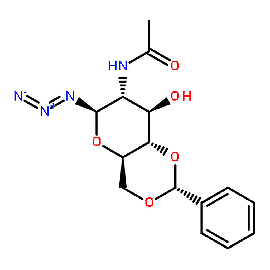 RHAWN 2-Acetamido-4,6-<i>O</i>-benzylidene-2-deoxy-&beta;-<small>D</small>-glucopyranosyl Azide