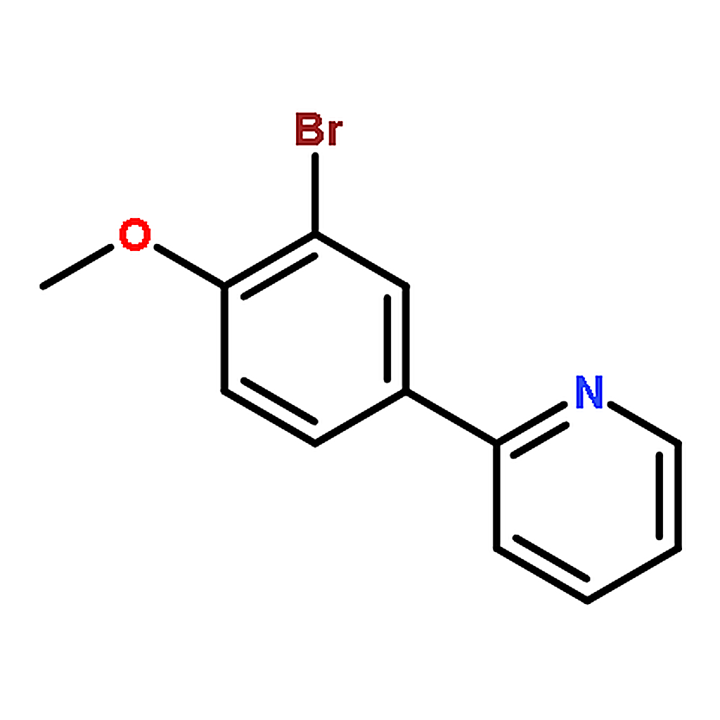 RHAWN 2-(3-Bromo-4-methoxyphenyl)pyridine
