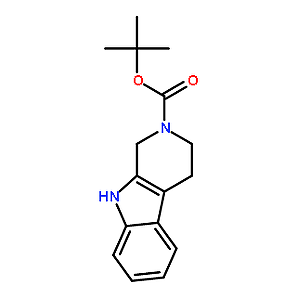 RHAWN tert-Butyl 3,4-dihydro-1H-pyrido[3,4-b]indole-2(9H)-carboxylate