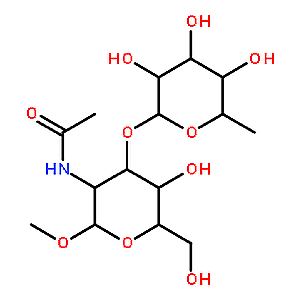 RHAWN Fuc1--3GlcNAc1-b-OMe