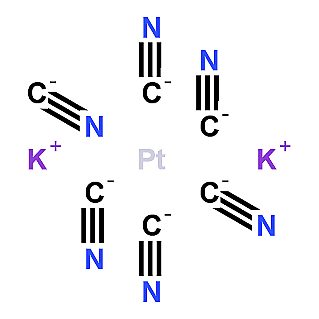 RHAWN POTASSIUM HEXACYANOPLATINATE(IV)