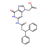 RHAWN 2-(2-(((Benzhydryloxy)carbonyl)amino)-6-oxo-1H-purin-9(6H)-yl)acetic acid