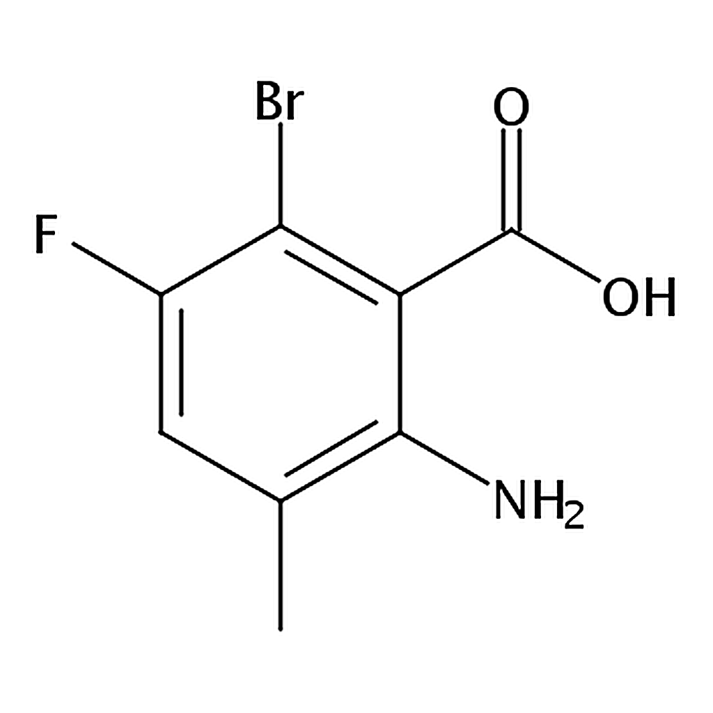 RHAWN 2-Amino-6-bromo-5-fluoro-3-methylbenzoic Acid
