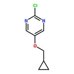 RHAWN 2-Chloro-5-(cyclopropylmethoxy)pyrimidine