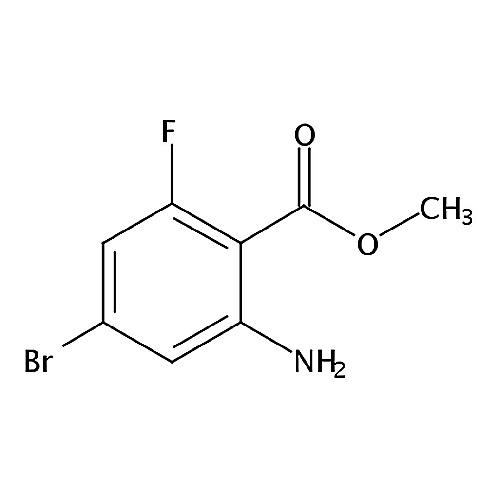 RHAWN Methyl 2-amino-4-bromo-6-fluorobenzoate
