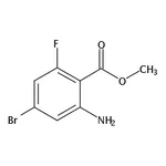 RHAWN Methyl 2-amino-4-bromo-6-fluorobenzoate