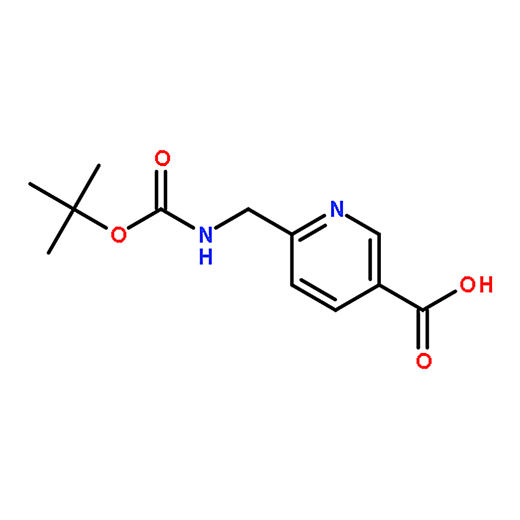 RHAWN 6-(((tert-Butoxycarbonyl)amino)methyl)nicotinic acid