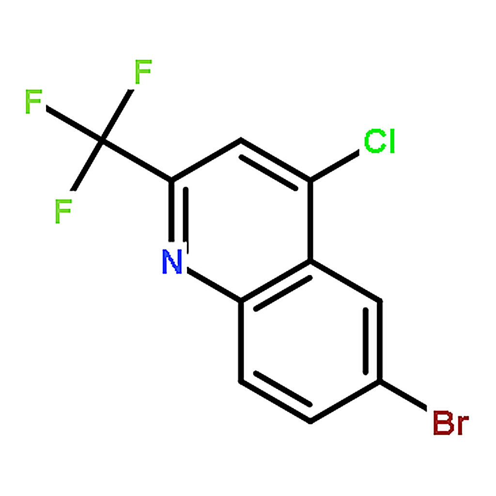 RHAWN 6-Bromo-4-chloro-2-(trifluoromethyl)quinoline